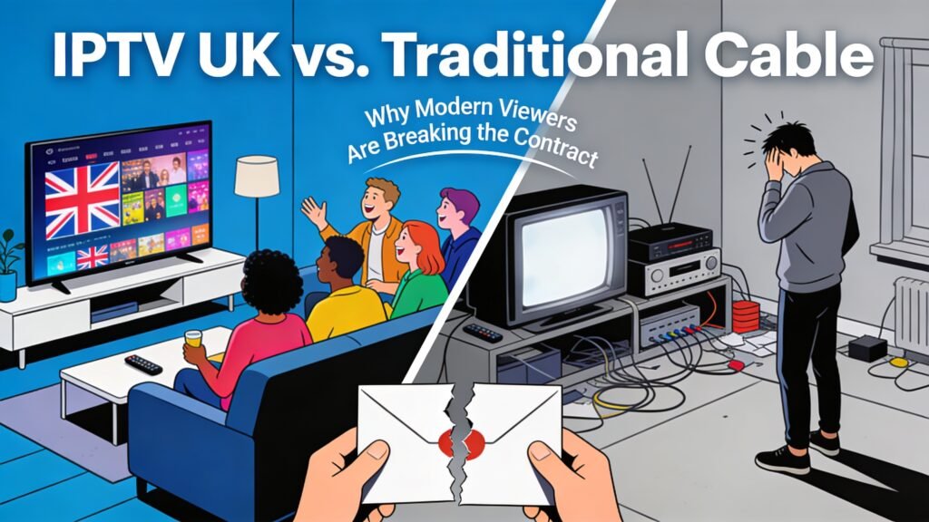 IPTV UK vs. Traditional Cable: Why Modern Viewers Are Breaking the Contract